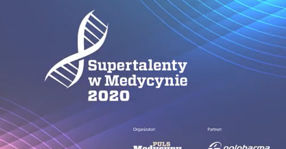 Nadanie tytułu jednego z laureatów prestiżowego konkursu „Supertalenty w Medycynie 2020”